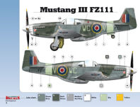 32003 - 1/32  Mustangs over Europe Part 1 Nos. 303 & 309 Squadrons (kalkomanie) - 3
