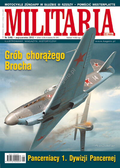 48 - Decal from the book Monograph no. 23 Messerschmitt Bf 110 Vol III Militaria XX wieku - nr 03(48)/2012