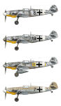 15034 - Messerschmitt Bf 109s over the Mediterranean Part I (decals) - 8